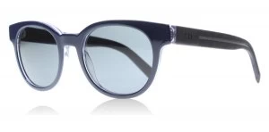 Dior Homme 182S Sunglasses Blue Crystal / Black HZA 50mm