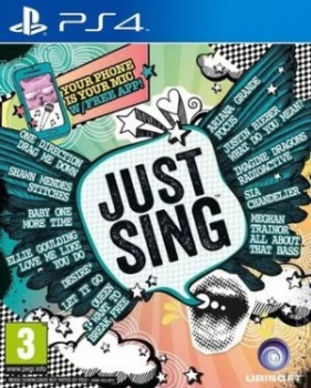 Just Sing PS4 Game