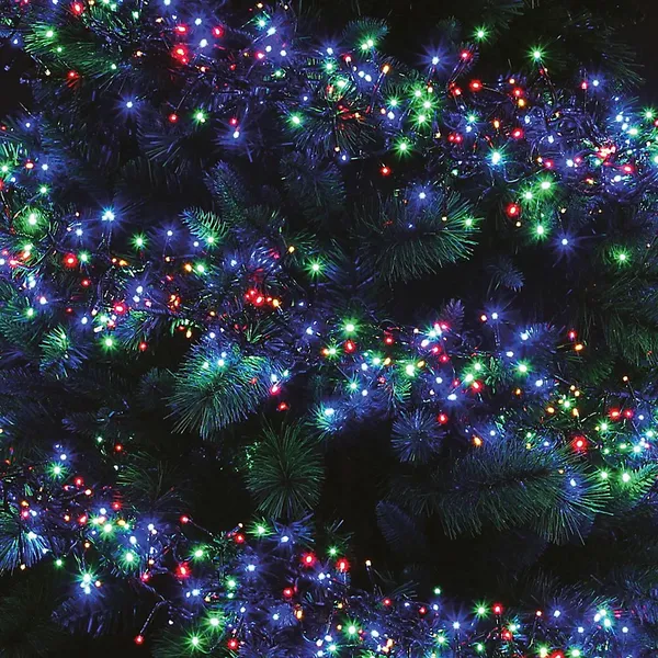 Christmas Workshop 960 LED Multi-Colour Chaser Cluster Light 78460