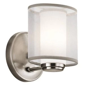 1 Light Wall Light Classic Pewter, G9