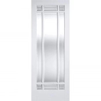 Manhattan - Glazed White Primed Internal Door - 1981 x 762 x 35mm