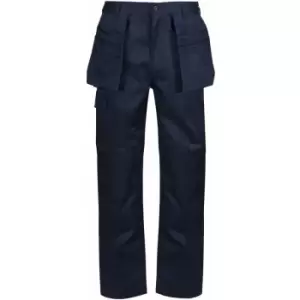 Regatta Mens Pro Cargo Trousers (32R) (Navy) - Navy