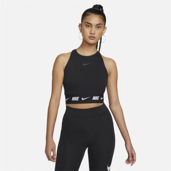 Nike Tape Crop Tank Top - Black