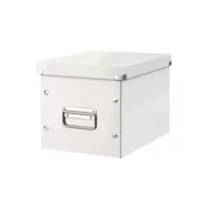 WOW Click & Store Cube Medium Storage Box, White