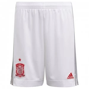adidas Spain Away Shorts 2020 Junior - White