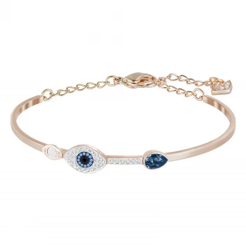 Swarovski Symbolic Blue Mixed Metal Finish| Evil Eye Jewellery