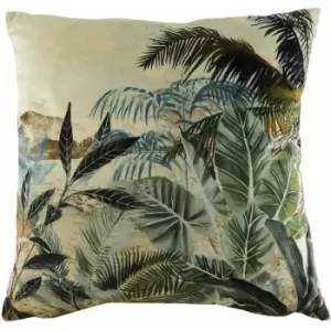 Evans Lichfield - Kiable Scene Print Piped Edge Cushion Cover, Multi, 43 x 43 Cm