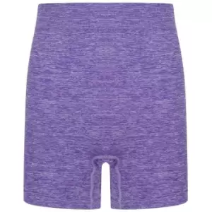 Tombo Childrens/Kids Seamless Cycling Shorts (7-8 Years) (Purple Marl)