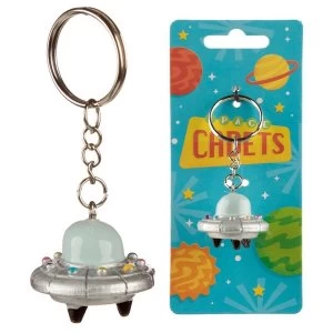 Spaceship Keyring