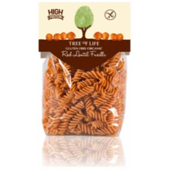 Tree Of Life Organic Red Lentil Fusilli - 250g - 97525