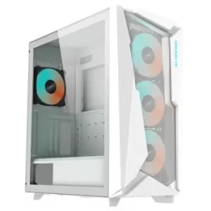 Gigabyte C301 GLASS White computer case Midi Tower