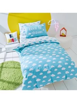 Born To Dream Organic Cotton Duvet Set - Double