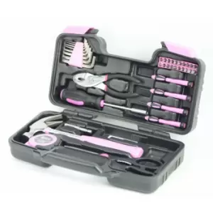 Pink Tool Kit 38pc In Carry Case