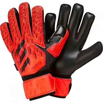 adidas Predator Match Goalkeeper Gloves Fingersave - SolarRed/Black