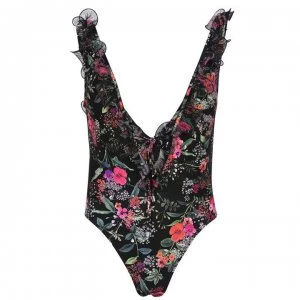 Ted Baker Metro Plunge Swimsuit - Black