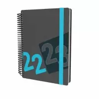 Collins Delta A5 Day to Page Mid-Year Diary 2022/2023 - Blue 817982