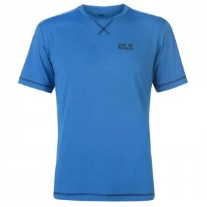 Jack Wolfskin T Shirt Mens - Dark Steel