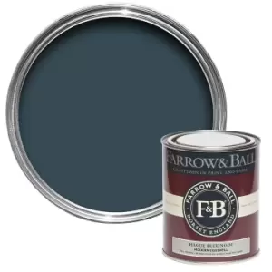 Farrow & Ball Modern Eggshell Paint Hague Blue - 750ml