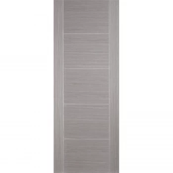 Vancouver Internal Prefinished Light Grey 5 Panel Door - 838 x 1981mm