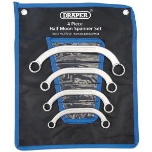 Draper Half Moon (Obstruction) Ring Spanner Set (5 Piece)