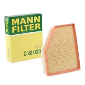 MANN-FILTER Air filter BMW C 28 038 13718577171 Engine air filter,Engine filter