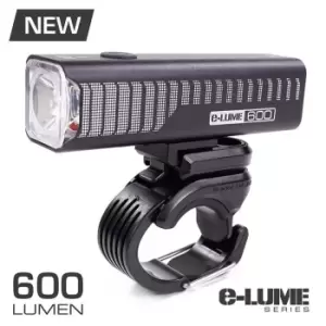 Serfas 600 E-Lume, Front Light, Aluminium Body - Black