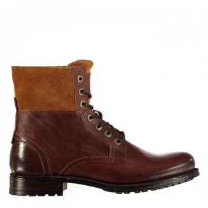 Firetrap Yowie Mens Rugged Boots - Cognac