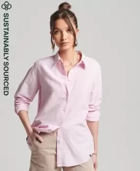 Superdry Linen Boyfriend Shirt