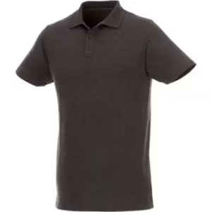 Elevate Mens Helios Short Sleeve Polo Shirt (XS) (Heather Charcoal)