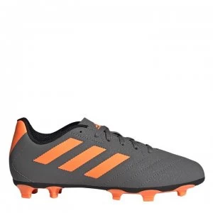 adidas Goletto Firm Ground Football Boots Childrens - Grey/SolOrange