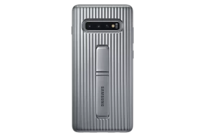 Samsung Silver Galaxy S10+ Protective Standing Cover