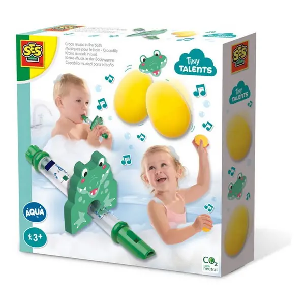 SES Creative Tiny Talents Croco Music in the Bath - Multi One Size