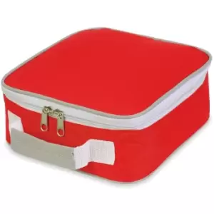 Shugon Sandwich Lunchbox (4 Litres) (Pack of 2) (One Size) (Red/Light Grey) - Red/Light Grey