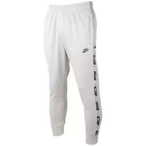 Nike Repeat Logo Jogging Bottoms Mens - White