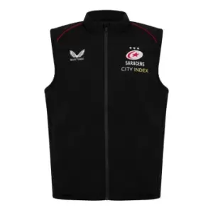 Castore Saracen Training Gilet Mens - Black