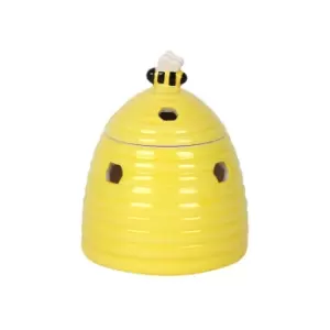 Yellow Beehive Oil Burner