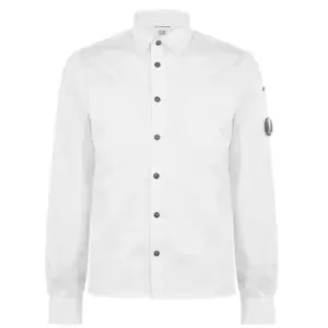 CP COMPANY Lens Double Chest Shirt - White