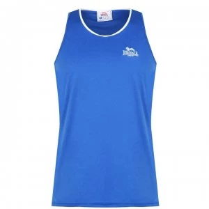 Lonsdale Box Vest Mens - Blue/White