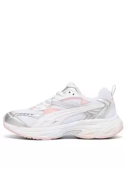 Puma Puma Morphic, White/Pink, Size 8, Women