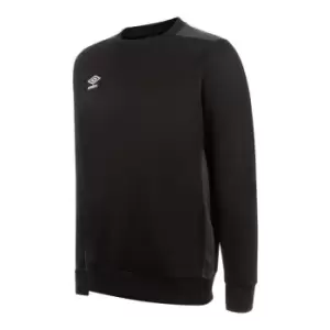 Umbro Poly Sweatshirt Mens - Black