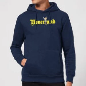 Disney Peter Pan Tinkerbell Neverland Hoodie - Navy - XXL