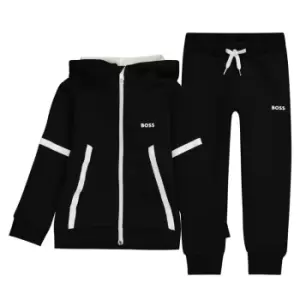 Boss Logo Tracksuit - Black