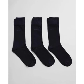 Gant Gant 3 Pack of Cotton Socks Unisex Adults - Blue