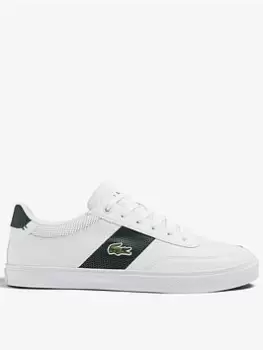 Lacoste Court Master Pro 1231 Trainer, White, Size 7, Men