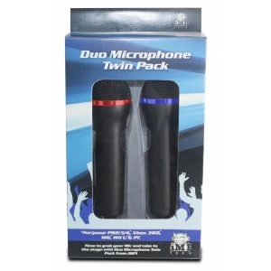 IMP Microphone Universal Duets Twin USB Microphone Pack Multiformat