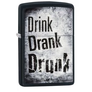 Zippo Drink Drank Drunk Windproof Lighter