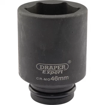 Draper Expert 3/4" Drive Deep Hexagon Impact Socket Metric 3/4" 46mm