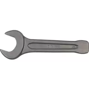 Kennedy Metric Open Ended Slogging Spanner, Chrome Satin Hardened Steel, 60MM