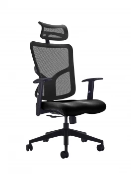 Kempes Mesh Chair - Black