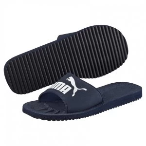 Puma Purecat Unisex Slide Navy - UK Size 8